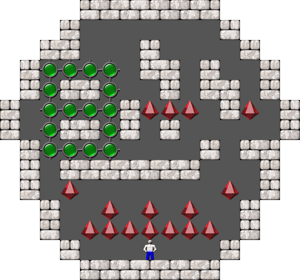 Sokoban ACSmileys 4 level 141